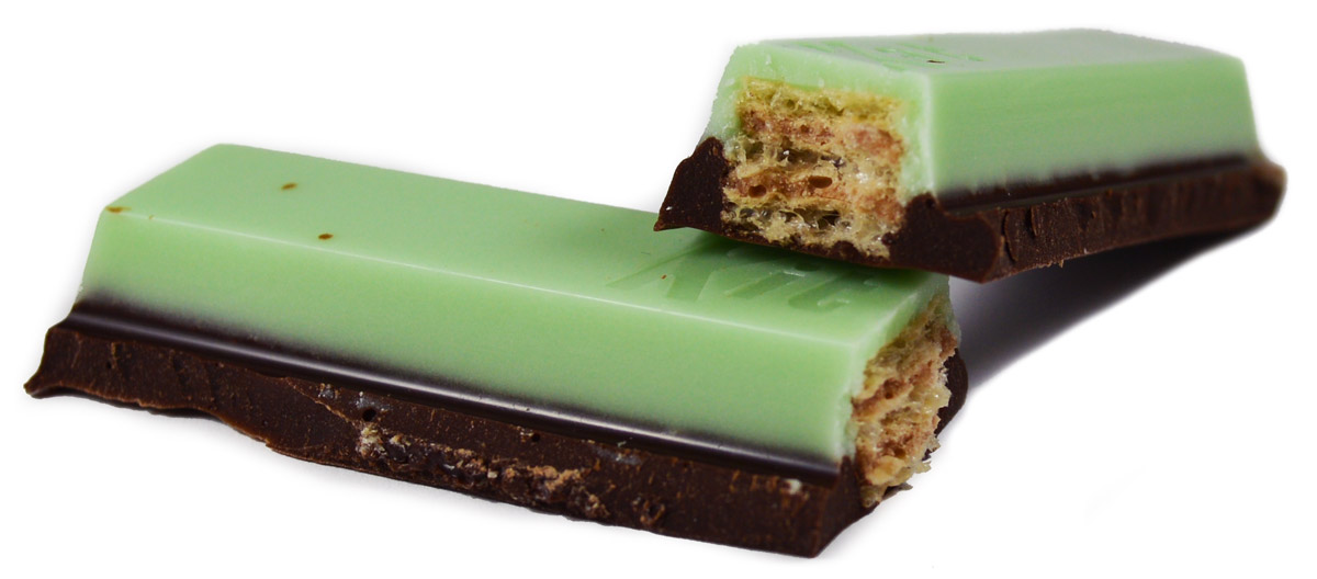 Kit Kat Duos: Mint + Dark Chocolate