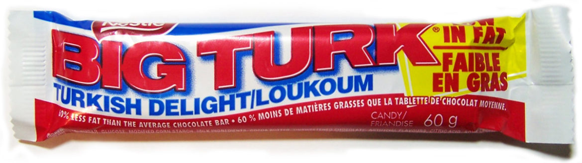 Big Turk – An Odd Mixture of Gummy Candy and Chocolate