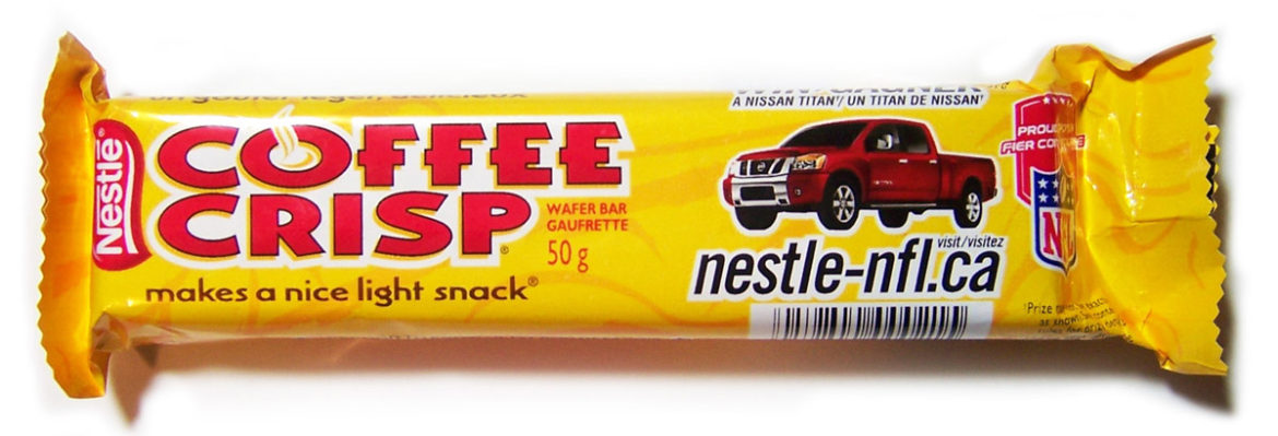 Coffee Crisp – A Tasty, if Somewhat Boring Candy Bar