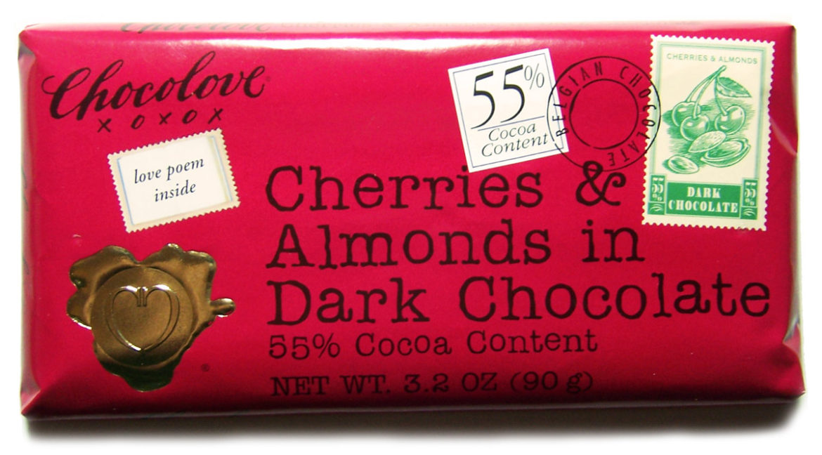 Chocolove: Cherries & Almonds in Dark Chocolate