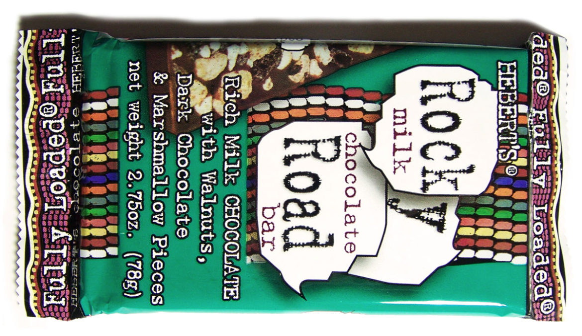 Hebert’s Fully Loaded Rocky Road Milk Chocolate Bar – A Whole Bunch of Tasty Stuff