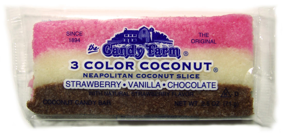 3 Color Coconut – Not Something I Ever Need to Eat Again