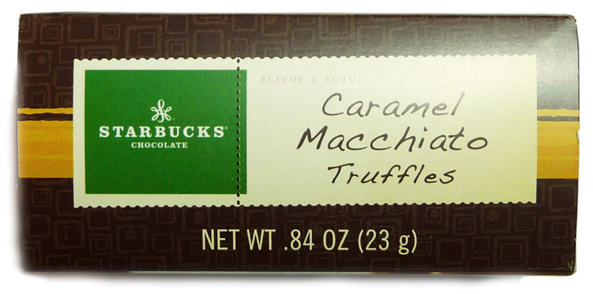 Starbucks: Caramel Macchiato Truffles – Maybe they should stick with Coffee