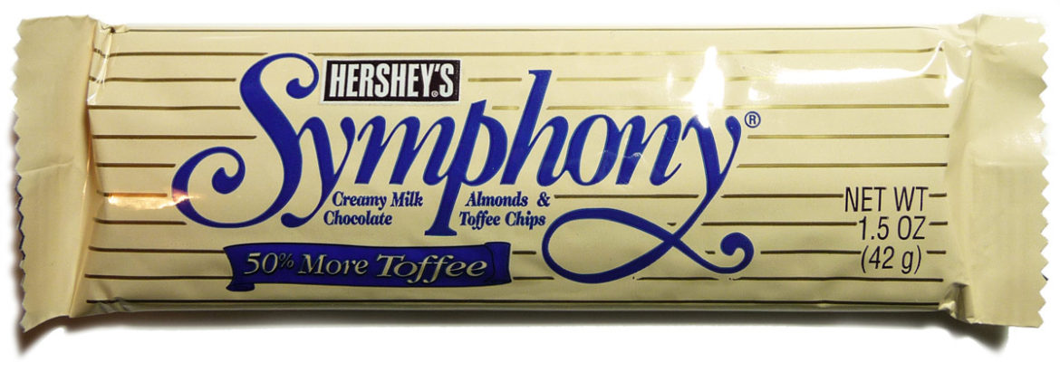 Hershey’s Symphony – Like a Heath Bar with More Chocolate