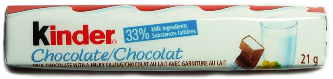 Kinder Chocolate – Like the Egg, But Without the Toy