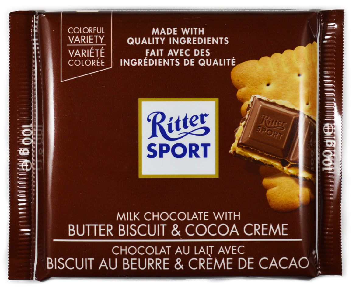 Ritter Sport: Butter Biscuit and Chocolate Creme