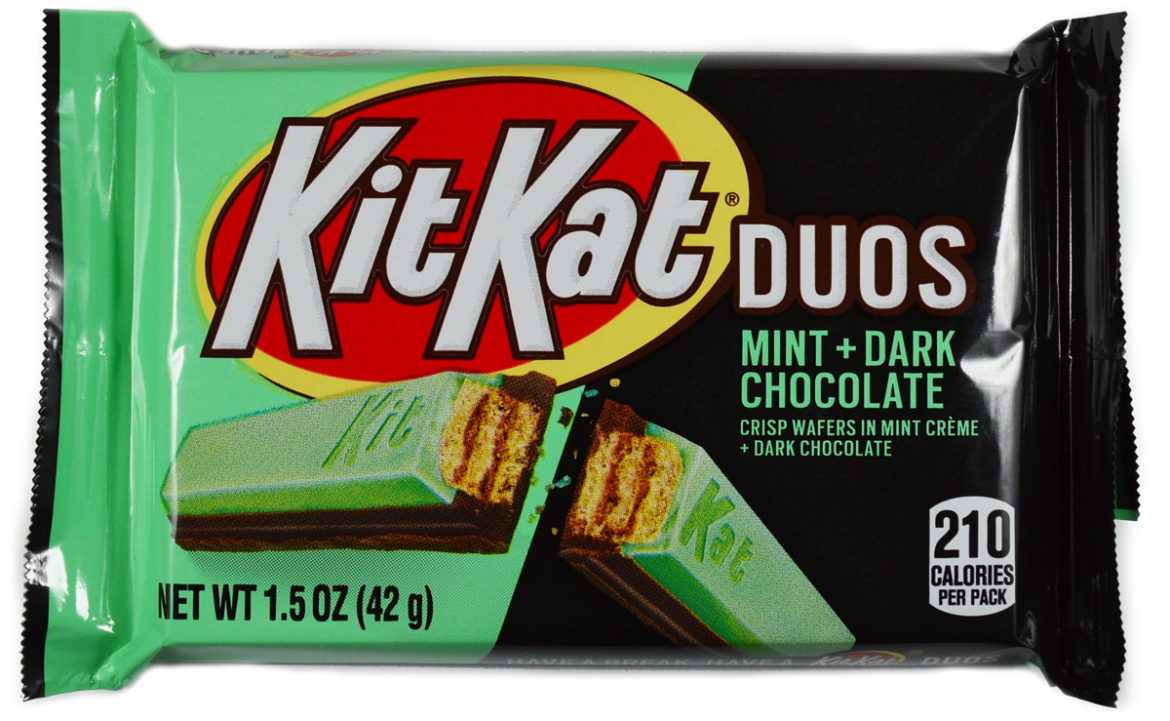 Kit Kat Duos: Mint + Dark Chocolate