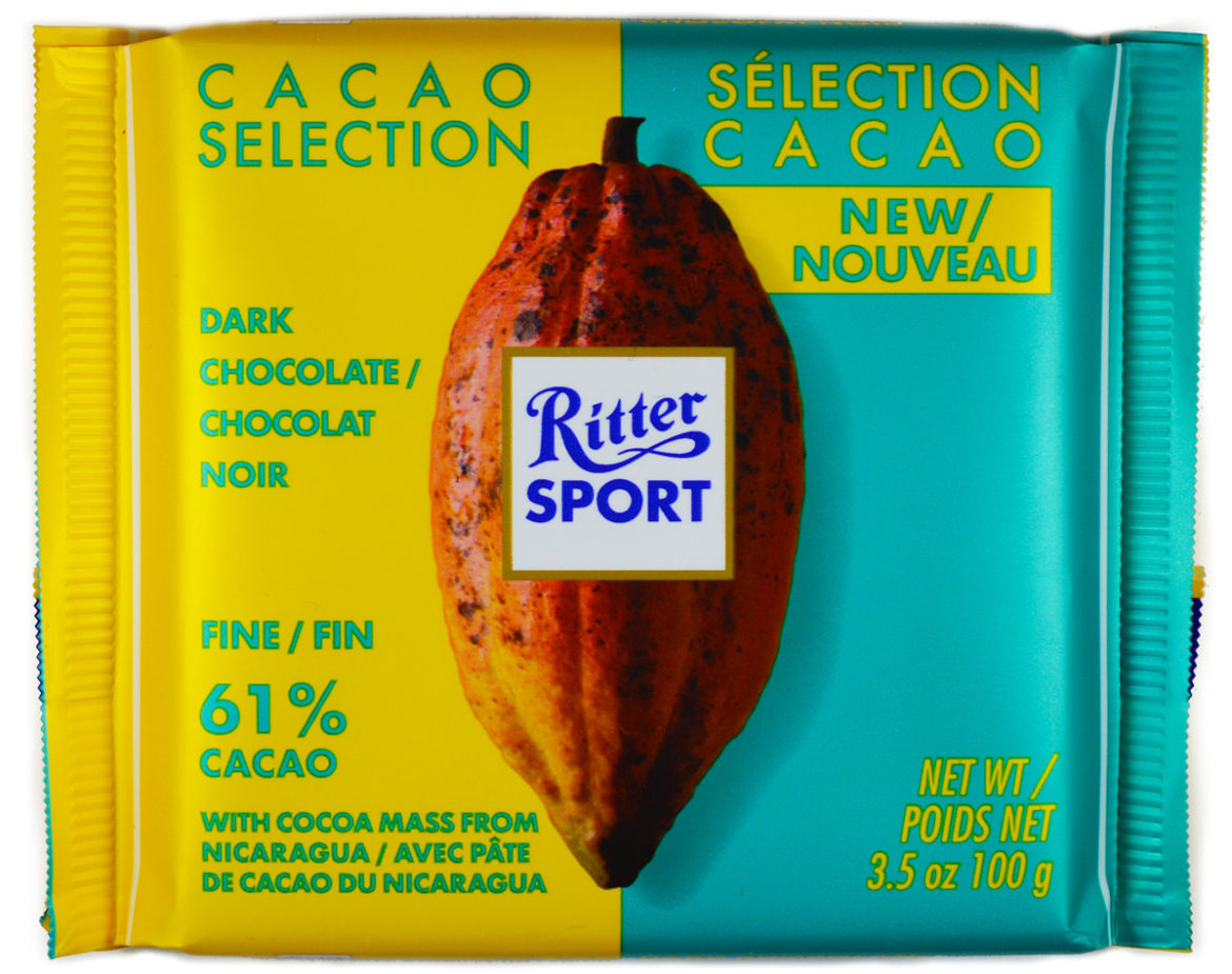 Ritter Sport Cacao Selection: 61% Cacao Dark Chocolate – Tasty Dark Chocolate