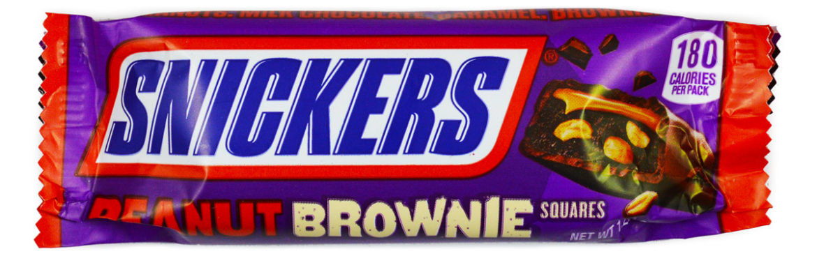 Snickers Peanut Brownie Squares – Tasty, But Not Enough Brownie Flavour