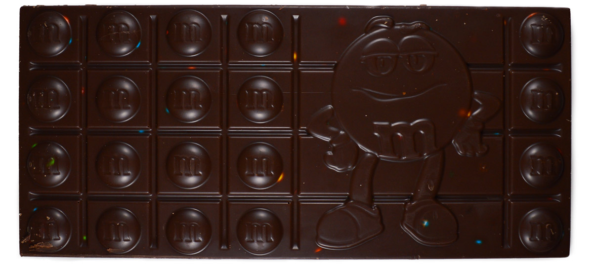 M&M's Dark Sweet Chocolate Bar with Minis