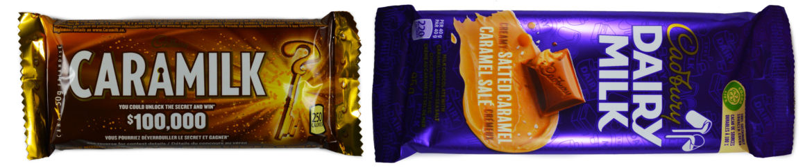 Caramilk vs. Creamy Salted Caramel Dairy Milk